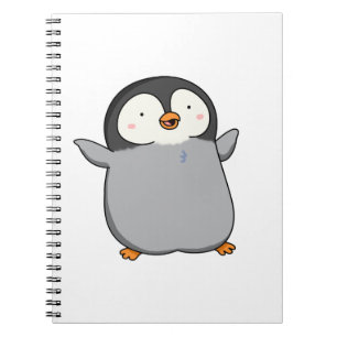 Cute Kawaii Penguin Notitieboek