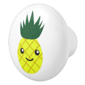 Cute Kawaii Pineapple Keramische Knop (Rechts)