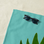 Cute Kawaii Pineapple Strandlaken (In situ)