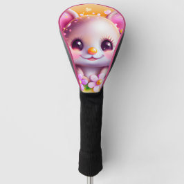 Cute Kawaii Pink Mouse Golfheadcover