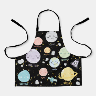 Cute Kawaii Planet Solar System Schort