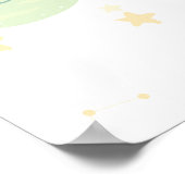 Cute Kawaii Planets Dream Big Little One Poster (Hoek)