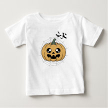 Cute Kawaii Pompoen Halloween T-Shirt