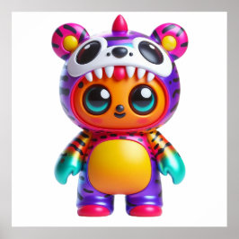 Cute Kawaii Pop Wall Art Poster voor Meisjes Slaap