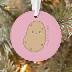 Cute Kawaii Potato Japans Ornament