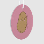 Cute Kawaii Potato Japans Ornament (voorkant)
