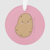 Cute Kawaii Potato Japans Ornament (voorkant)