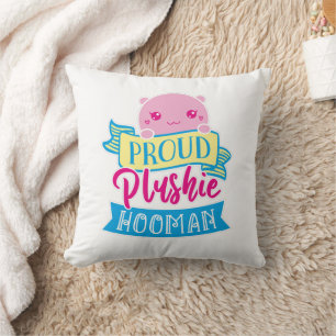 Cute Kawaii Proud Plushie Hooman Kussen