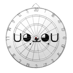 Cute Kawaii Puppy Dog Japans Kaomoji Emoticon Dartbord