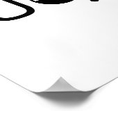 Cute Kawaii Puppy Dog Japans Kaomoji Emoticon Poster (Hoek)