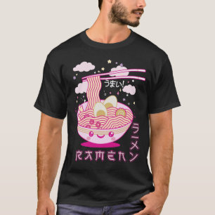 Cute Kawaii Ramen Anime Noodles Ramen Girls, Tiene T-shirt