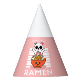 Cute Kawaii Ramen Feesthoedjes