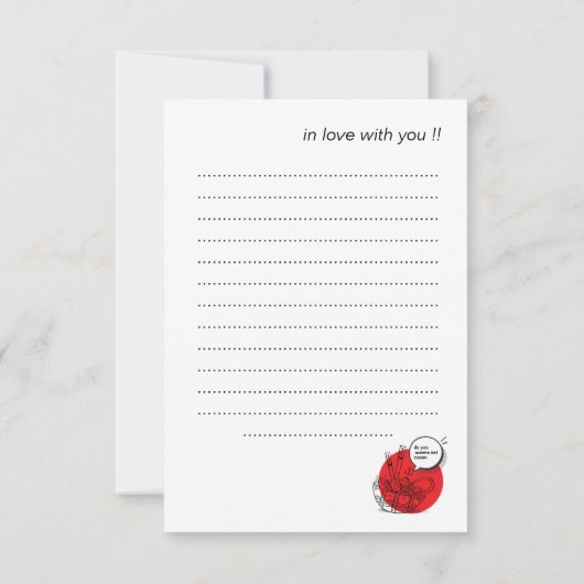 Cute Kawaii Ramen - Funny Japanese Food  Bedankkaart (Achterkant)