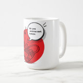 Cute Kawaii Ramen - Funny Japanese Food Koffiemok (Voorkant rechts)