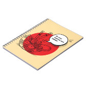 Cute Kawaii Ramen - Funny Japanese Food  Notitieboek (Linkerzijde)