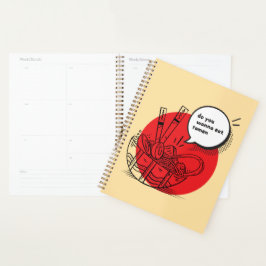 Cute Kawaii Ramen - Funny Japanese Food Planner