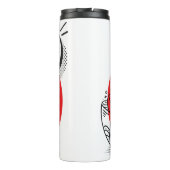 Cute Kawaii Ramen - Funny Japanese Food  Thermosbeker (Achterkant)