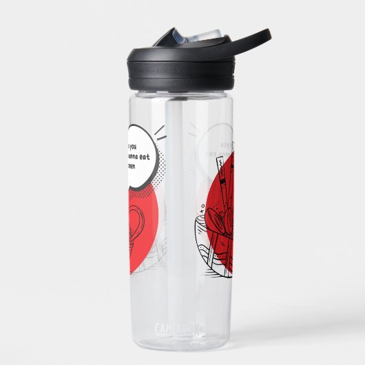 Cute Kawaii Ramen - Funny Japanese Food  Waterfles (Links)