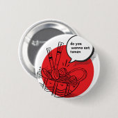 Cute Kawaii Ramen - Grappig Japans Eten Ronde Button 5,7 Cm (Voorkant /achterkant)
