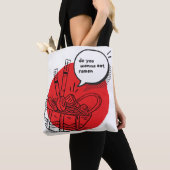 Cute Kawaii Ramen - Grappig Japans eten Tote Bag (Dichtbij)