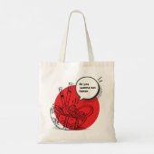 Cute Kawaii Ramen - Grappig Japans eten Tote Bag (Achterkant)