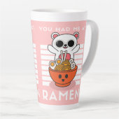 Cute Kawaii Ramen Latte Mok (Rechterhoek)