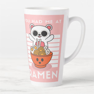 Cute Kawaii Ramen Latte Mok