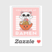 Cute Kawaii Ramen Sticker (Vel)