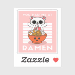 Cute Kawaii Ramen Sticker