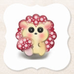 Cute Kawaii Red Mushroom Hedgehog Toadstool Art Kartonnen Onderzetters<br><div class="desc">Add a touch of forest magic to your day with this incredibly cute Mushroom Hedgehog design! This adorable woodland hybrid character features a glossy red toadstool cap with pink dots and big, sweet anime-style eyes. This kawaii illustration perfectly captures the trendy cottagecore and fairycore aesthetics. It makes a wonderful gift...</div>