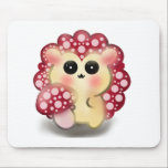 Cute Kawaii Red Mushroom Hedgehog Toadstool Art Muismat<br><div class="desc">Add a touch of forest magic to your day with this incredibly cute Mushroom Hedgehog design! This adorable woodland hybrid character features a glossy red toadstool cap with pink dots and big, sweet anime-style eyes. This kawaii illustration perfectly captures the trendy cottagecore and fairycore aesthetics. It makes a wonderful gift...</div>