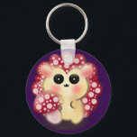Cute Kawaii Red Mushroom Hedgehog Toadstool Art Sleutelhanger<br><div class="desc">Add a touch of forest magic to your day with this incredibly cute Mushroom Hedgehog design! This adorable woodland hybrid character features a glossy red toadstool cap with pink dots and big, sweet anime-style eyes. This kawaii illustration perfectly captures the trendy cottagecore and fairycore aesthetics. It makes a wonderful gift...</div>