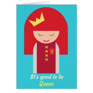 Cute Kawaii Redhead Warrior Good Girl Queen