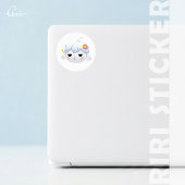 Cute Kawaii Riri Reactie Emoji Sticker Vel
