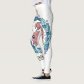 Cute Kawaii Schorpioen Sterrenbeeld Leggings (Links)