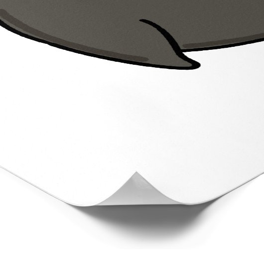 Cute Kawaii Skunk Poster (Hoek)