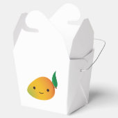Cute Kawaii Smiling Mango Bedankdoosjes (Geopend)