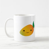 Cute Kawaii Smiling Mango Koffiemok (Links)