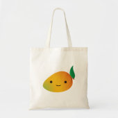 Cute Kawaii Smiling Mango Tote Bag (Voorkant)
