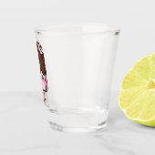 Cute Kawaii Smiling Popsicle Shot Glas (Rechts)