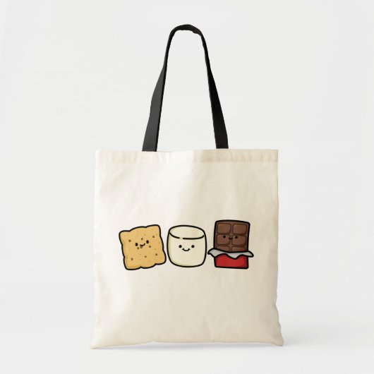 Cute Kawaii Smore Pals Tote Bag (Voorkant)