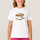 Cute Kawaii Smore T-shirt (Voorkant)