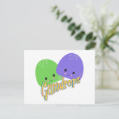 Cute Kawaii Snoepjes Briefkaart (Staand voorkant)