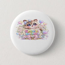 Cute Kawaii Special Delivery Kat Pastel Roze Zakel
