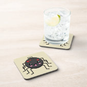 Cute Kawaii Spider Bier Onderzetter (Rechterzijde)