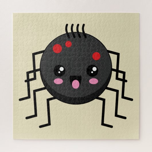 Cute Kawaii Spider Legpuzzel (Verticaal)