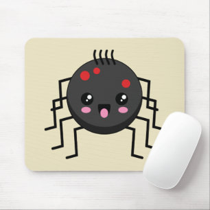 Cute Kawaii Spider Muismat