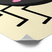 Cute Kawaii Spider Poster (Hoek)