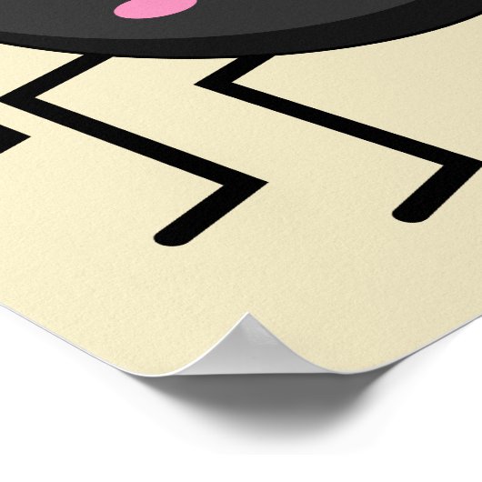 Cute Kawaii Spider Poster (Hoek)