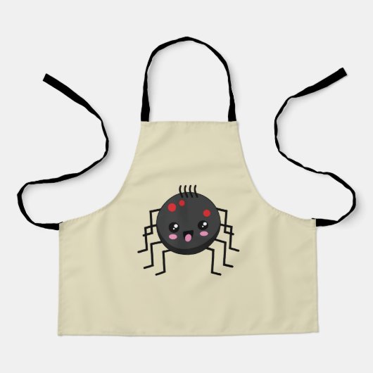Cute Kawaii Spider Schort (Voorkant)